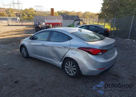 2016 Hyundai Elantra Se z USA, uszkodzony, nr VIN 5NPDH4AEXGH761580